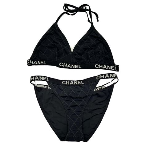 chanel bikini cheap|Chanel Swimwear .